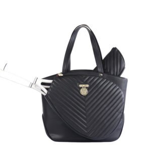 Cassanova Chevron Onyx Tennis/Pickleball Bag, Final Sale
