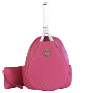 Monaco Chevron Peony Tennis/Pickleball Backpack, Final Sale